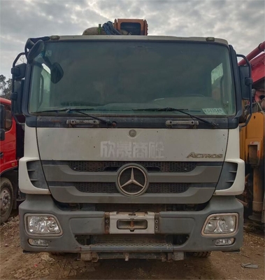 2012 ZoomLion 49M Использованный бетонный насосный грузовик в шасси Benz