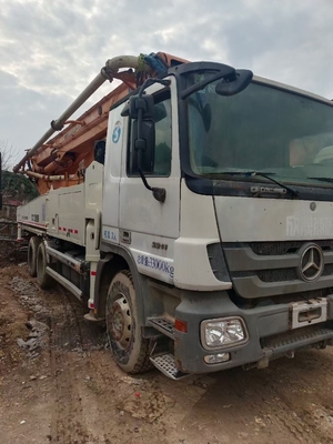 2012 ZoomLion 49M Использованный бетонный насосный грузовик в шасси Benz