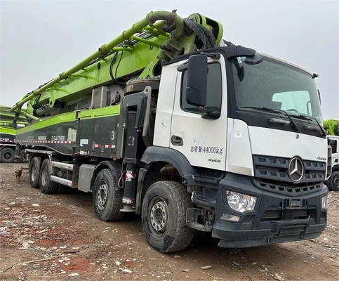 2021 Zoomlion 62M Использованный бетонный насос с шасси BENZ