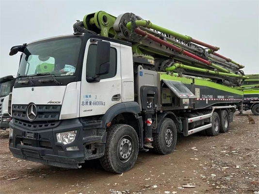 2021 Zoomlion 62M Использованный бетонный насос с шасси BENZ