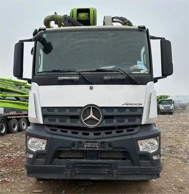 2021 Zoomlion 62M Использованный бетонный насос с шасси BENZ