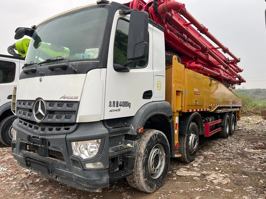 2020 SANY 56m Использованный бетонный насос с шасси Benz